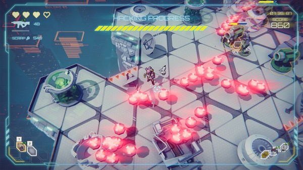 摩天机动队（Danger Scavenger）-赛博朋克风-3D动作闯关-肉鸽游戏-游戏截图