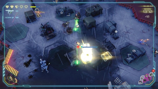 摩天机动队（Danger Scavenger）-赛博朋克风-3D动作闯关-肉鸽游戏-游戏截图