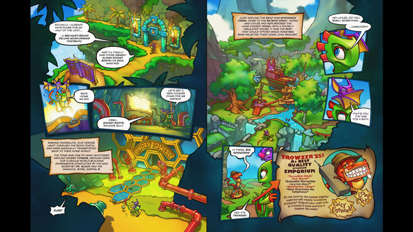 Yooka-Laylee and the Kracklestone - Graphic Novel