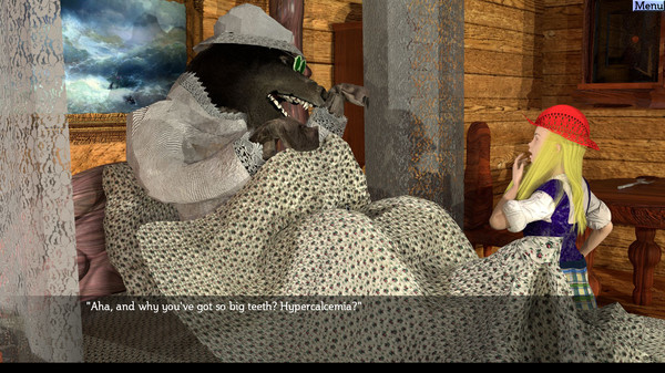 Non-Linear Text Quests - Return of Red Riding Hood Enhanced Edition screenshot 8