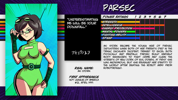 Screenshot z Lovely Heroines