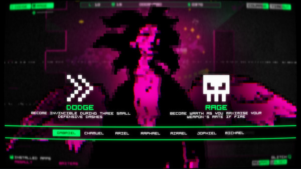 Screenshot z Glitchangels