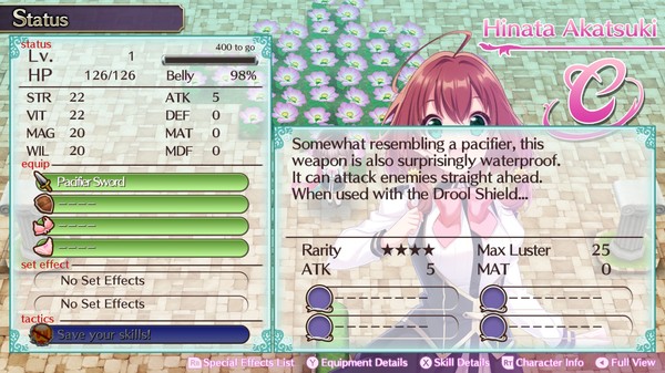 Omega Labyrinth Life - Pacifier Sword.