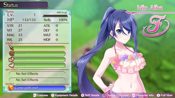 Omega Labyrinth Life - Costume: Mio (Swimsuit) — скриншот 1