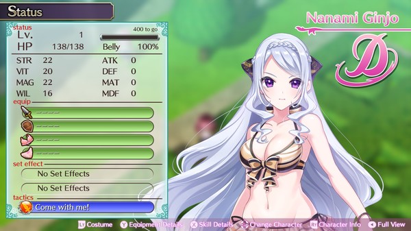 Omega Labyrinth Life - Costume: Nanami (Swimsuit) — скриншот 1