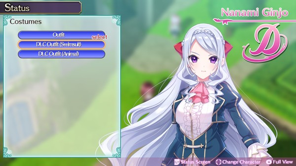 Omega Labyrinth Life - Costume: Nanami (Swimsuit) — скриншот 4