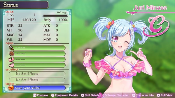 Omega Labyrinth Life - Costume: Juri (Swimsuit) — скриншот 1