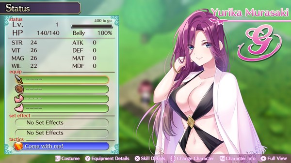 Omega Labyrinth Life - Costume: Yurika (Swimsuit) — скриншот 1