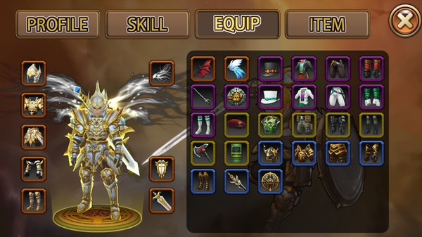 Screenshot z Sword and Adventurer