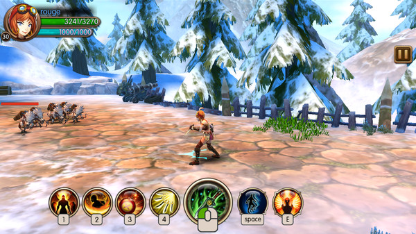 Screenshot z Sword and Adventurer