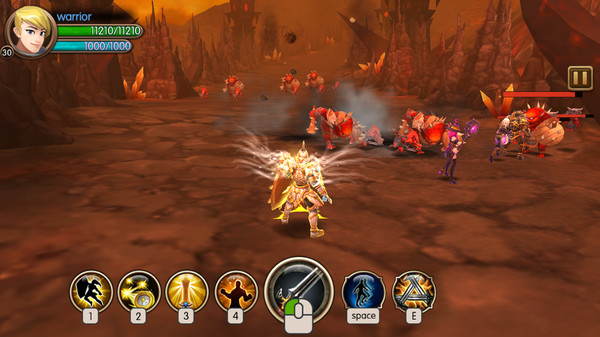Screenshot z Sword and Adventurer