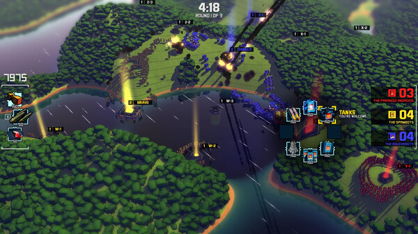 Screenshot of Killbot General gameplay showing in-action mechanics
