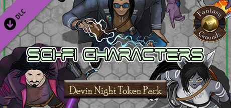 Fantasy Grounds - Devin Night Token Pack #119: Sci-fi Characters (Token Pack) Header Image
