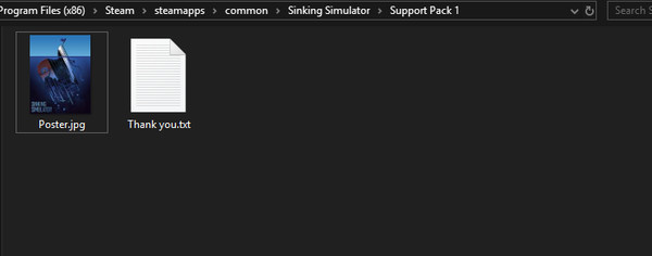 Sinking Simulator: Support Pack 1 screenshot 1