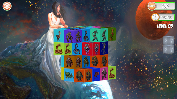 Mahjong Dimensions 3D - Fantasy Avatar Two.