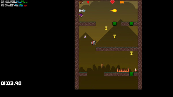 Screenshot z Super Novel Collector (Speedrun Edition)