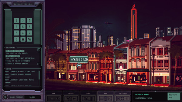 Screenshot z Chinatown Detective Agency