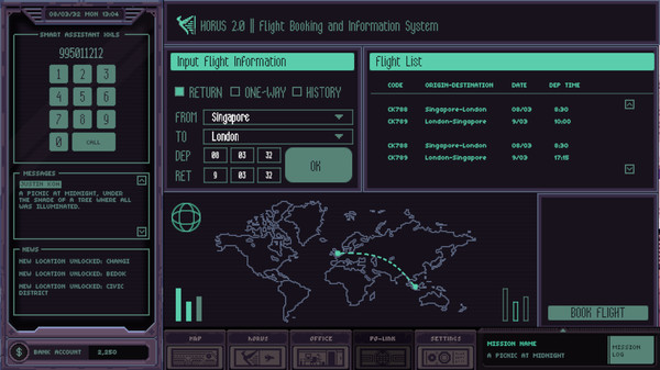 Screenshot z Chinatown Detective Agency