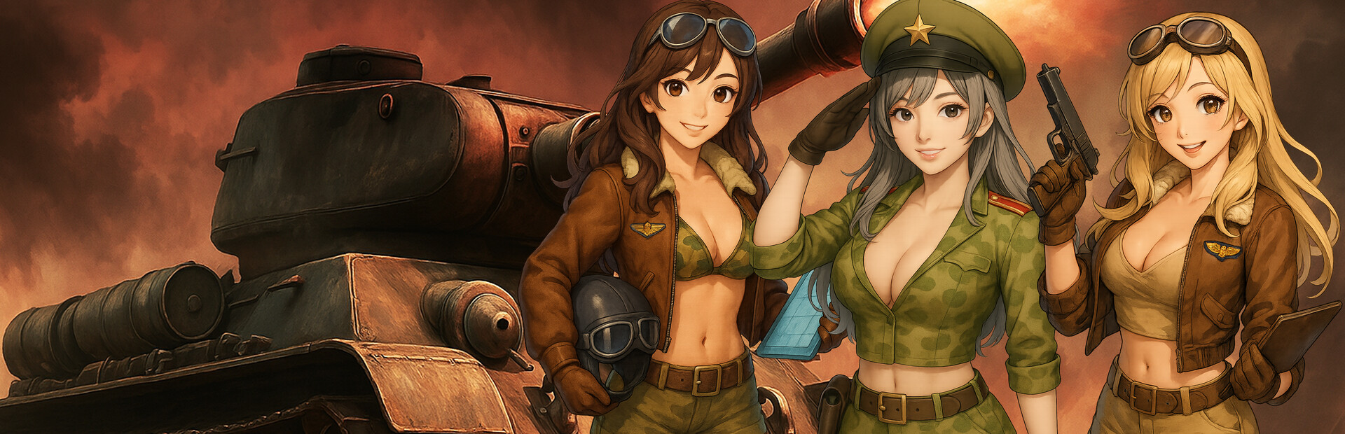 My Waifu Is A Tank Girl! 💕
