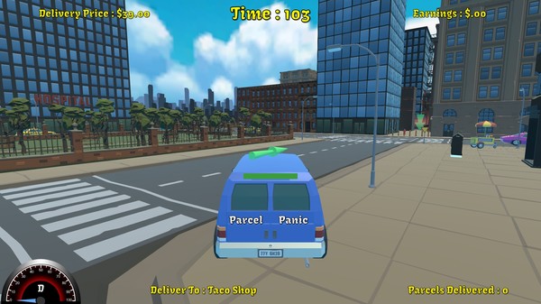 Screenshot z Parcel Panic