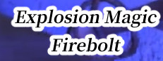 Explosion Magic Firebolt VR
