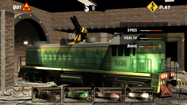 Screenshot z War Trains