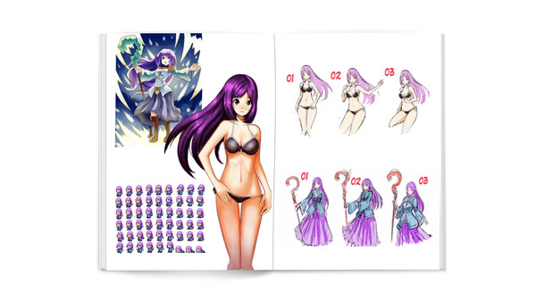 Dungeon Dreams HD Artbook