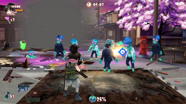 Zombie Panic In Wonderland DX screenshot 3