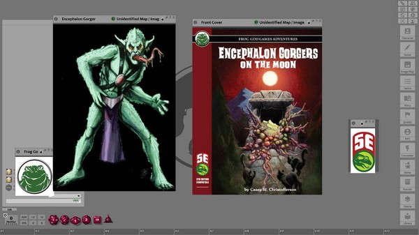 Fantasy Grounds - Encephalon Gorgers on the Moon (5E)