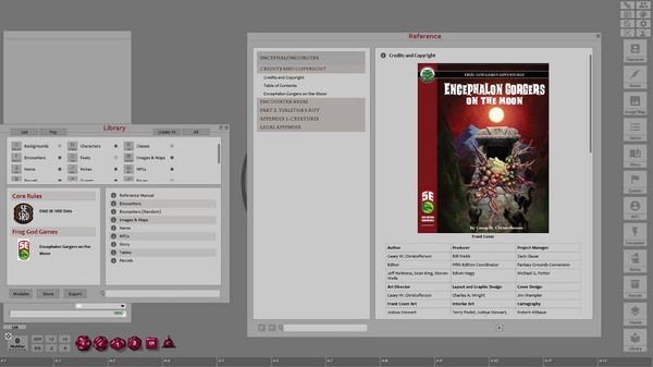 Fantasy Grounds - Encephalon Gorgers on the Moon (5E) screenshot 8