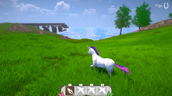 Screenshot z Unicorn Tails