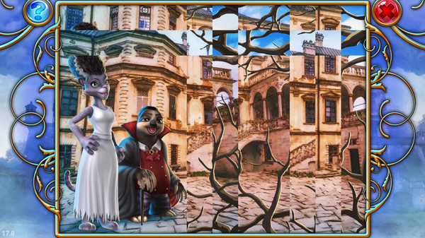 Screenshot z Travel Mosaics 10: Spooky Halloween Screenshot z Travel Mosaics 10: Spooky Halloween