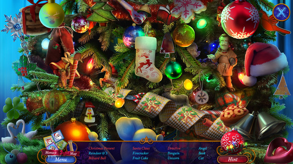 Screenshot z Yuletide Legends: Who Framed Santa Claus