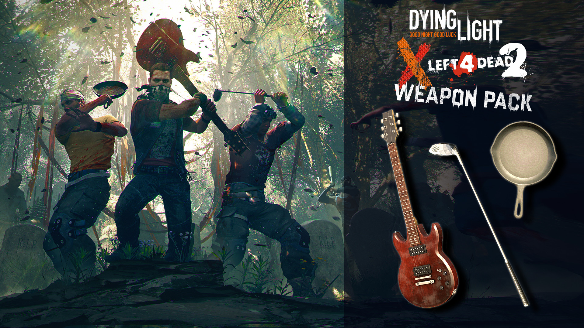Dying Light - Left 4 Dead 2 Weapon Pack Featured Screenshot #1