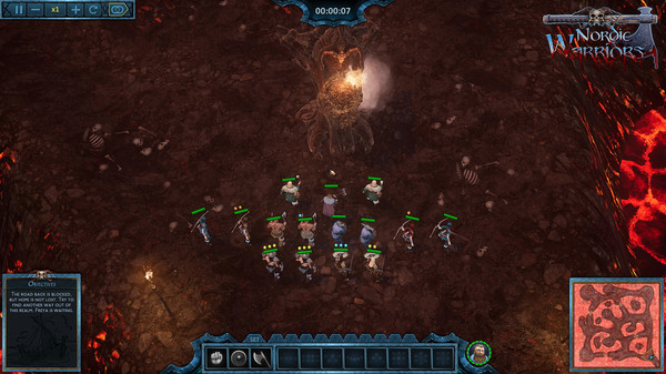 Screenshot z Nordic Warriors