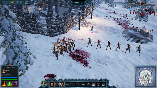 Screenshot z Nordic Warriors