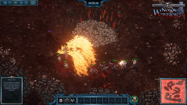 Screenshot z Nordic Warriors