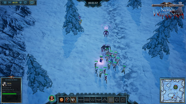 Screenshot z Nordic Warriors