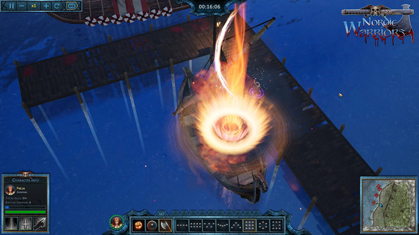 Screenshot z Nordic Warriors