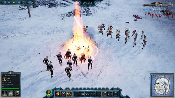 Screenshot z Nordic Warriors