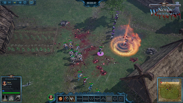 Screenshot z Nordic Warriors