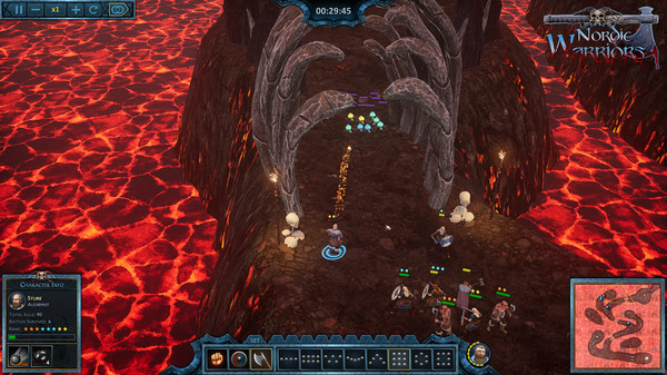 Screenshot z Nordic Warriors