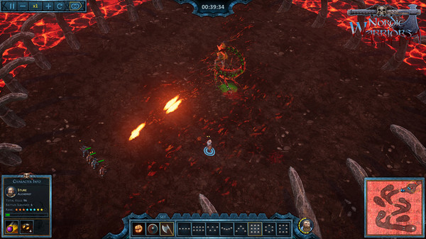 Screenshot z Nordic Warriors