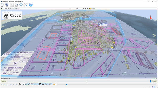Screenshot z Tacview Screenshot z Tacview