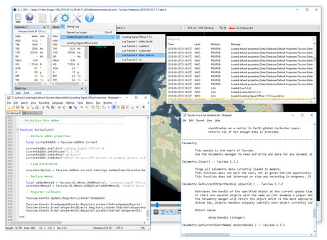 Screenshot z Tacview Screenshot z Tacview