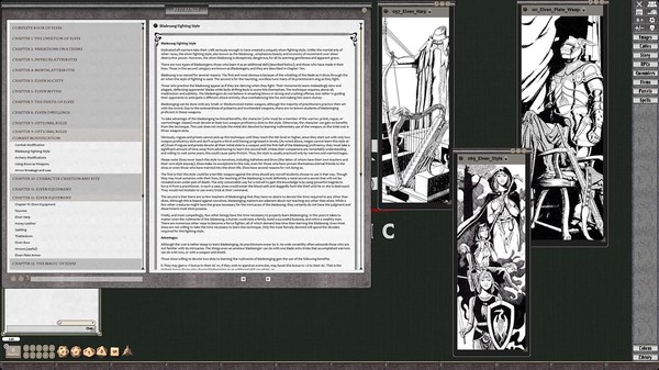 Fantasy Grounds - D&D Classics: PHBR8 The Complete Book of Elves (2E)