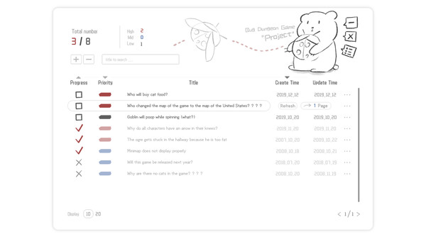 Screenshot z Easy Bug Manager Screenshot z Easy Bug Manager