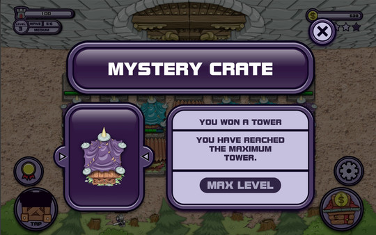 Screenshot z Merge Towers