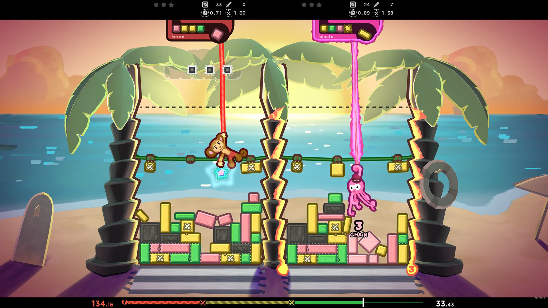 TopplePOP: Bungee Blockbusters screenshot 12