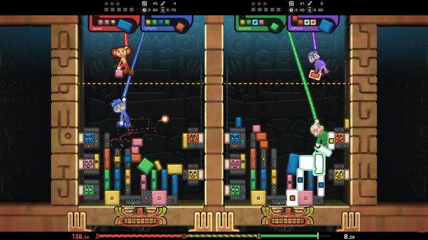 TopplePOP: Bungee Blockbusters screenshot 11
